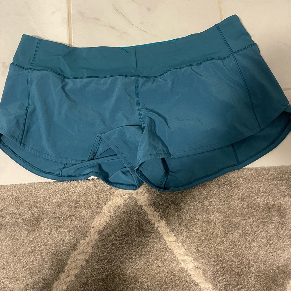 Lululemon speed up short, 2.5in, never worn